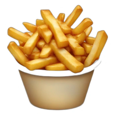 Poutine énerveé sticker