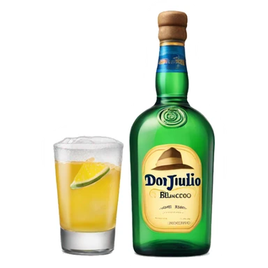 Don julio blanco alcohol  sticker