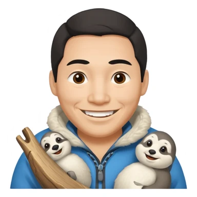 Muktuk,Inuits sticker