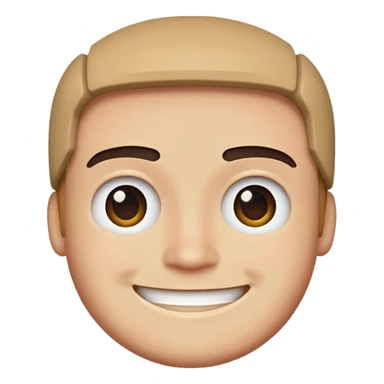 smiling face Steve from Minecraft sticker