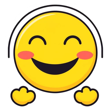 Funny emoji  sticker
