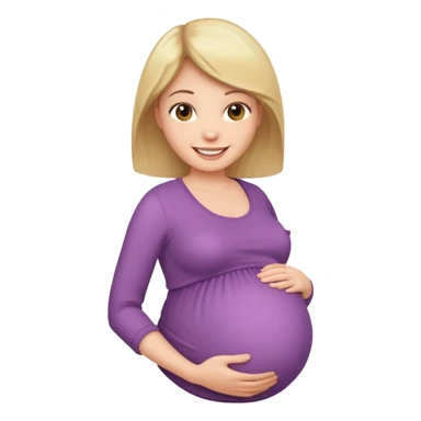 pregnant women sticker