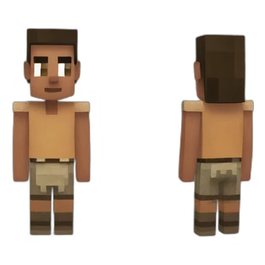 Villager Minecraft sticker