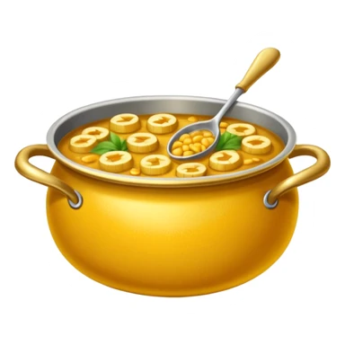 haz una olla de comida llena de lingotes de oro sticker