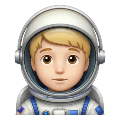 Astronaut boy sticker