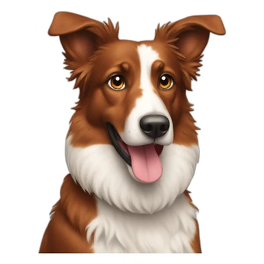 Berger australien  rouge  sticker