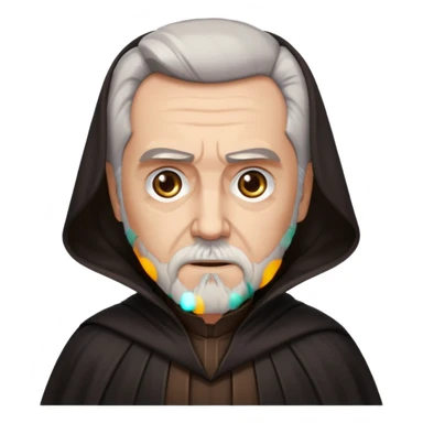 Cout dooku star wars emoji stile sticker
