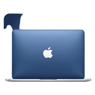 Midnight blue MacBook  sticker