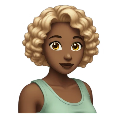 aesthetic that girl sticker