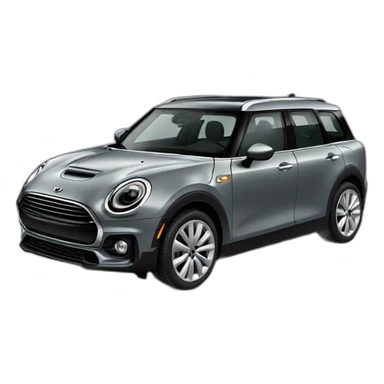 Mini Cooper clubman S gris sticker