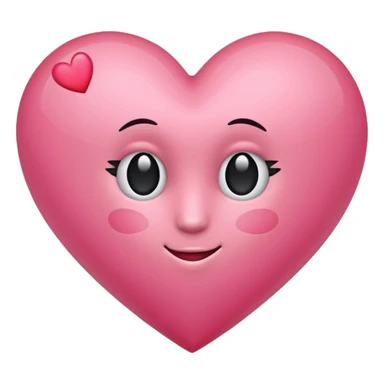 Ein rosa Herz  sticker