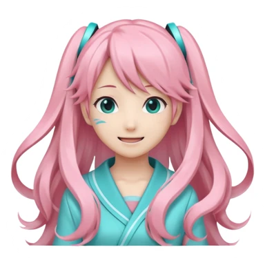 Hatsune miku sakura sticker