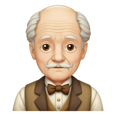 OLD MAN VITAGE 1800'S sticker