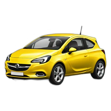 Opel corsa  sticker