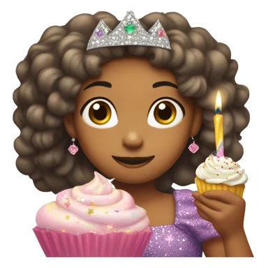birthday princess sticker