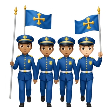 Boys brigade parade emcees sticker