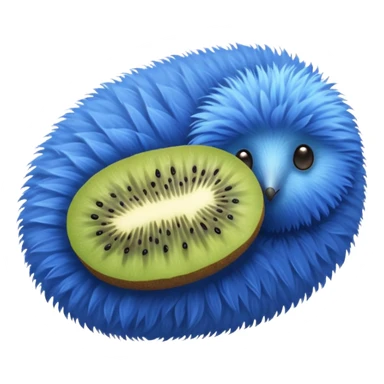 blue kiwi sticker