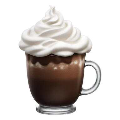 Cioccolata con panna sticker