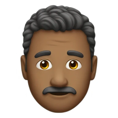 A pair of enormous nose sticker