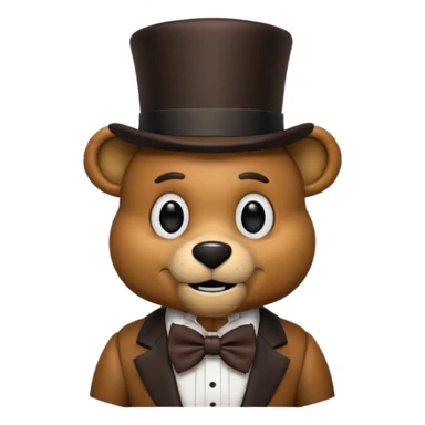 Freddy fazbear sticker