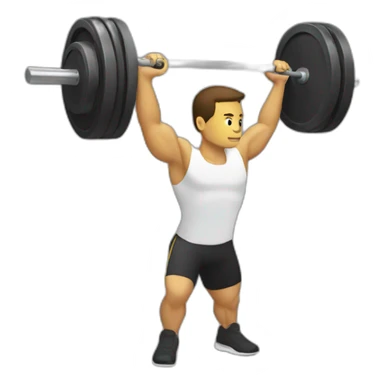 Shoulder Press sticker