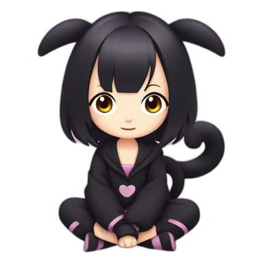 Kuromi cute sticker
