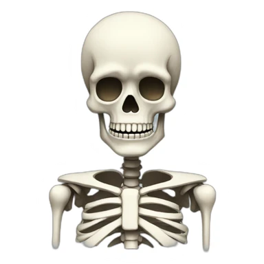 sans undertale skeleton sticker