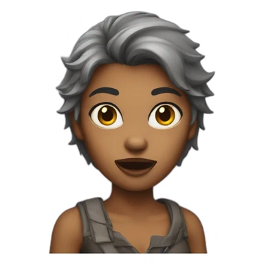 Werewolf female  sticker