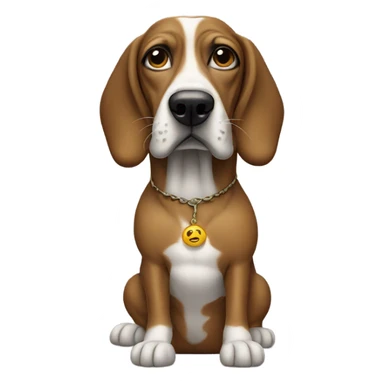 Snoop dog as a dog  sticker