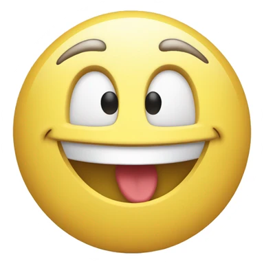 smile face for AI car assistant sticker