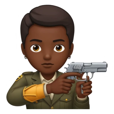 Nigga shooting someone  sticker