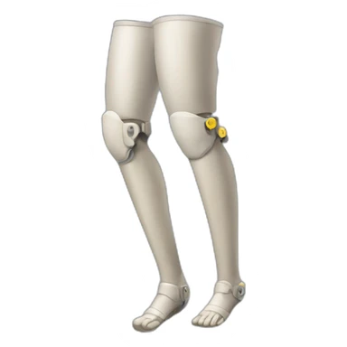 Prosthetic leg sticker
