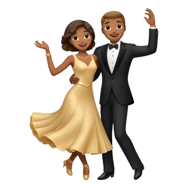Dancing Couple emoji sticker