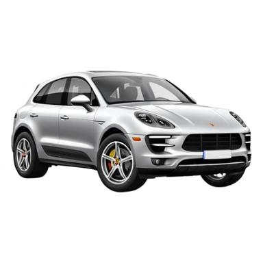 Porsche Macan car sticker