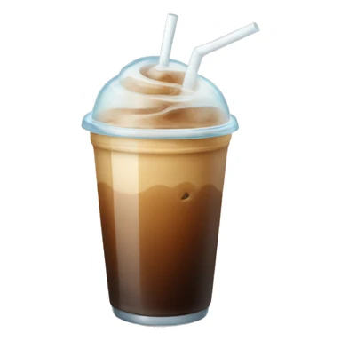Iced coffee sticker