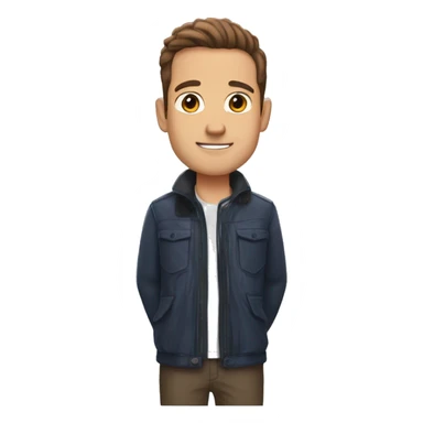 Jake perralta from Brooklyn 99 sticker