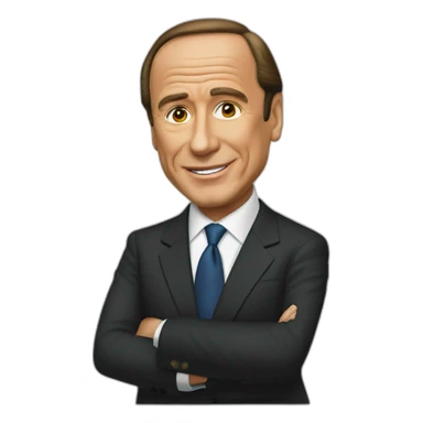 Berlusconi sticker