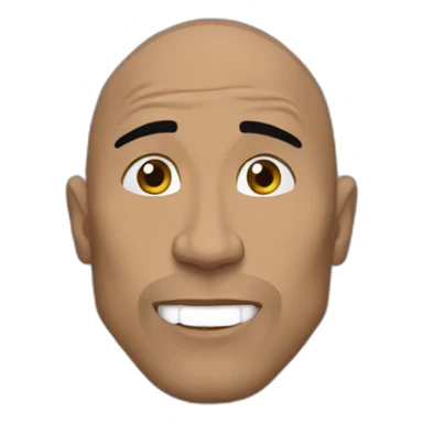 THE ROCK eat nuts and dans sticker