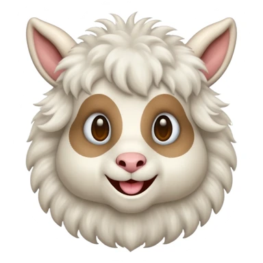 mohair goat emoji sticker