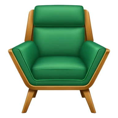 green arrow chair sticker