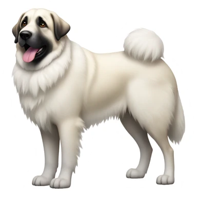 Snow Anatolian Shepherd sticker