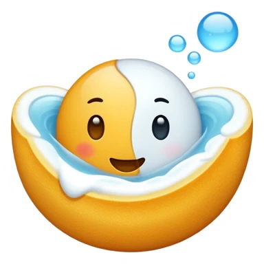 Emoji de la verificacion con color celeste chillante en la forma redonda y la palomita blanca en el centro sticker