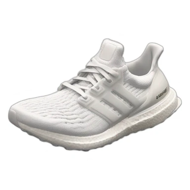 White adidas ultraboost 1.0 sticker