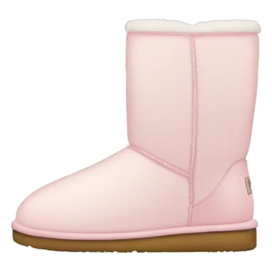 light pink uggs sticker