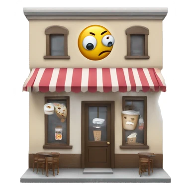 dead eye café sticker