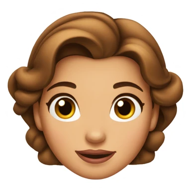 Belle from beauty and the beast sticker