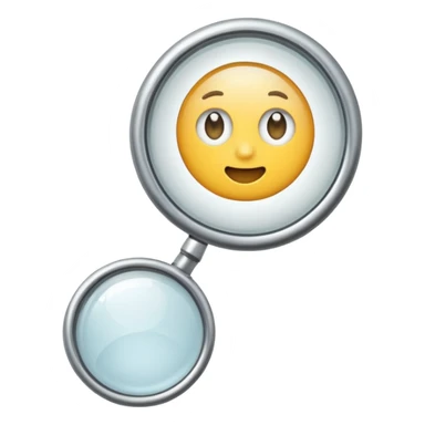  lente di ingrandimento test  sticker