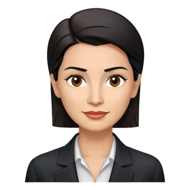 Slightly older attractive broad-shouldered Hispanic TV presenter in late 40s, light brown complexion, square face with defined jawline, short straight black hair combed back with faded sides, friendly expression, unbuttoned black jacket with white shirt sticker