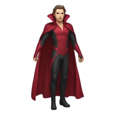 Scarlet witch as a man sticker