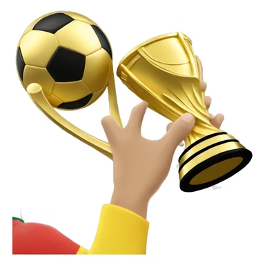 world cup trophy cartoon relating to the sound Dean's cup sticker